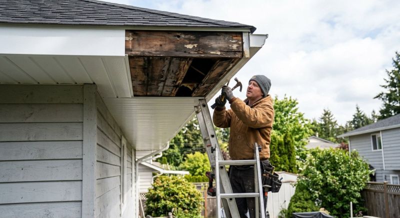 Metal Soffit Repair in Wilmington, NC