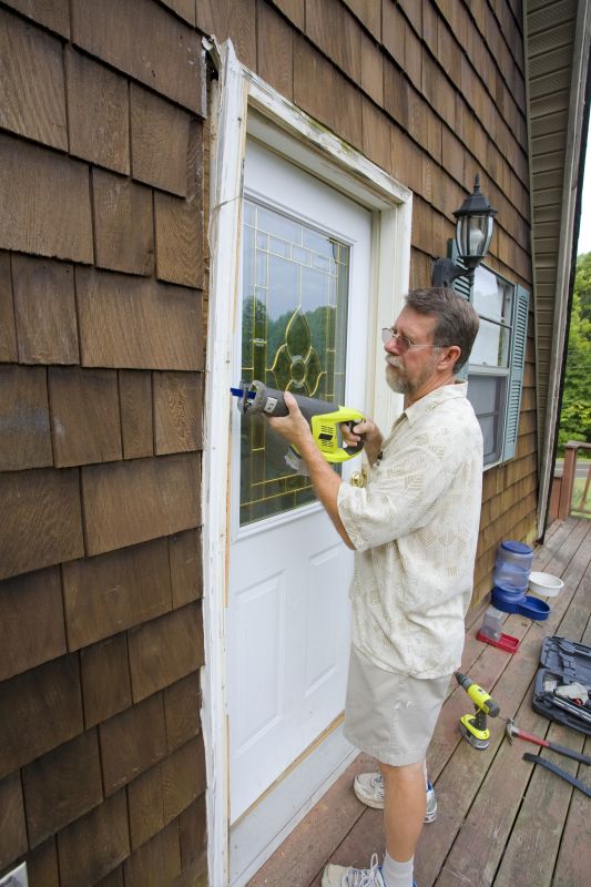 Exterior Door Trim Repair in Kansas City, KS