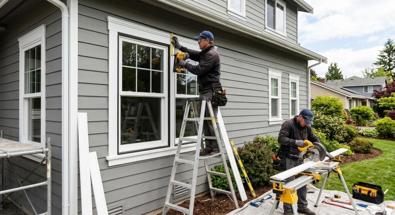 Exterior Window Trim Service in Overland Park, KS