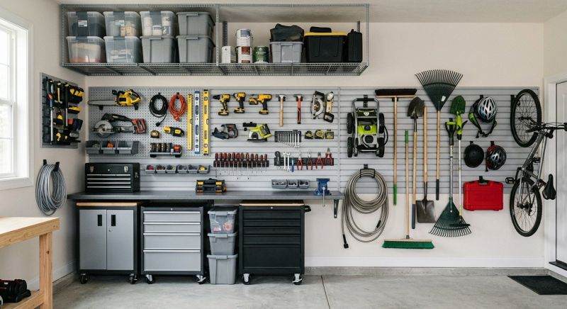 Garage Shelves Installation in Silver Spring, MD