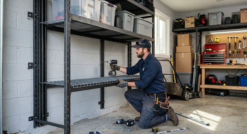 Garage Shelves Installation in Alexandria, VA