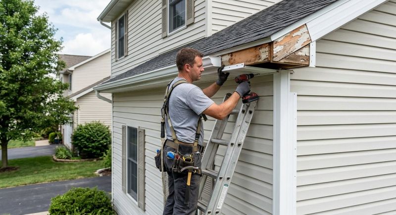 Metal Soffit Repair in Wilmington, NC