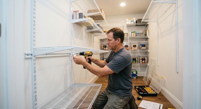 Shelving System Installation in Raleigh, NC
