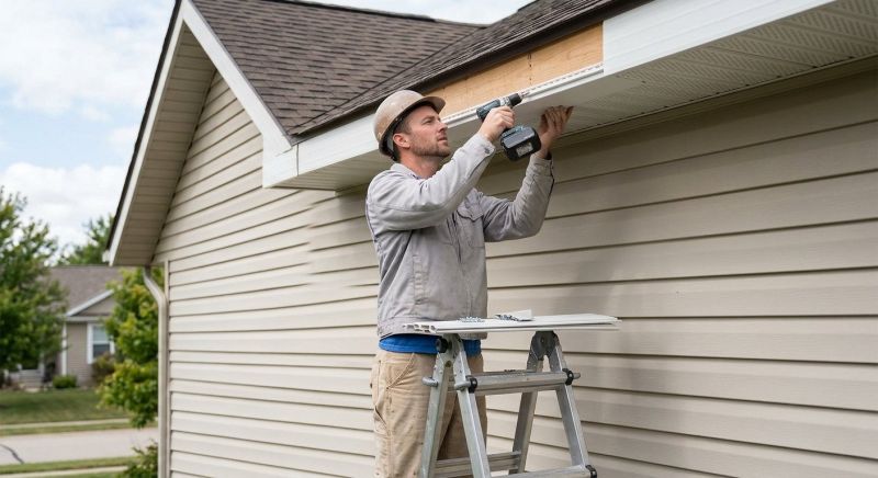 Soffit Replacement in Conroe, TX